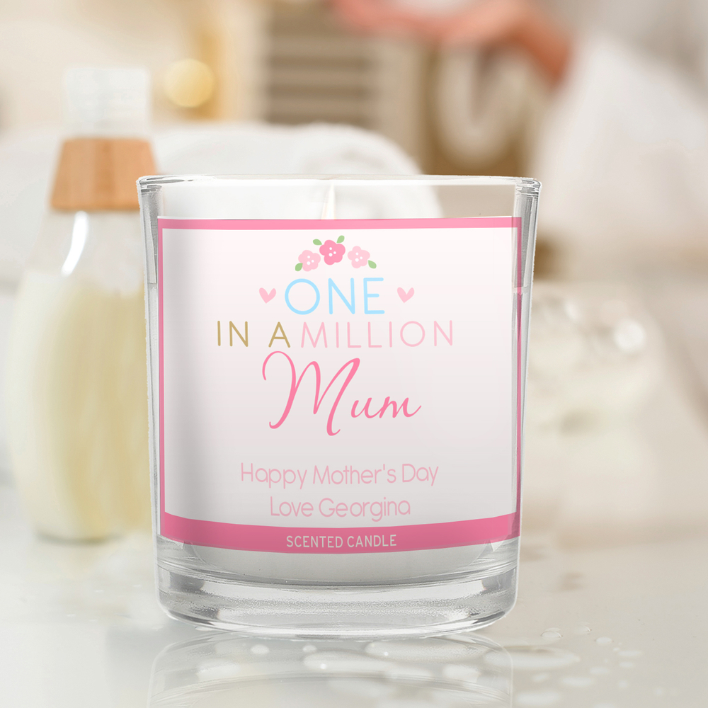 Personalised One in a Million Scented Jar Candle