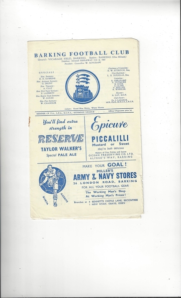 More Football Programmes listed today