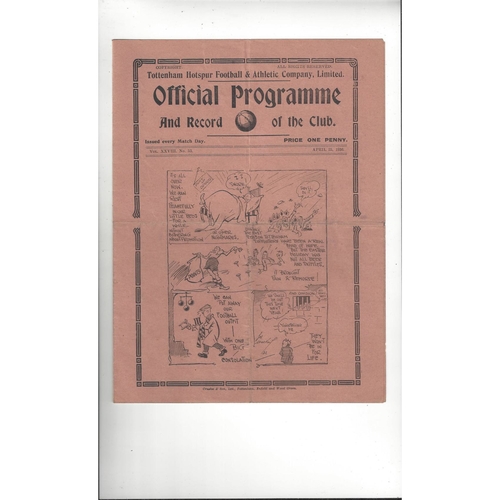 Tottenham Hotspur Home Football Programmes