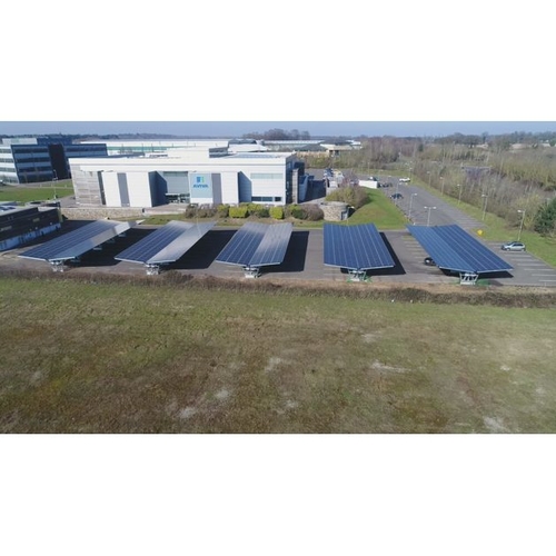 Solar Carport Foundation