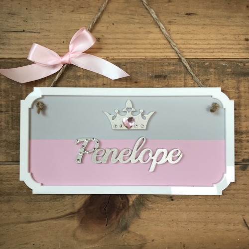 PRINCESS GLITTER Door Plaque
