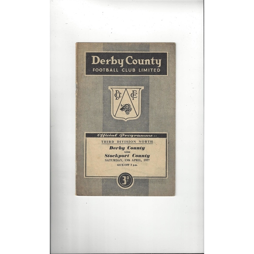 Stockport County Away Football Programmes