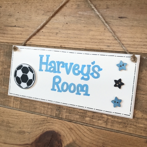 Football Door Plaque
