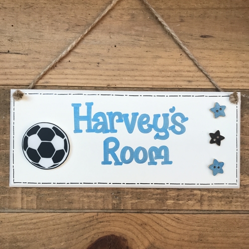 Football Door Plaque
