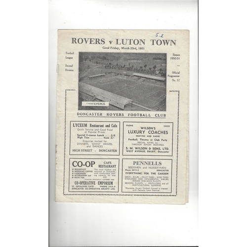Luton Town Away Football Programmes