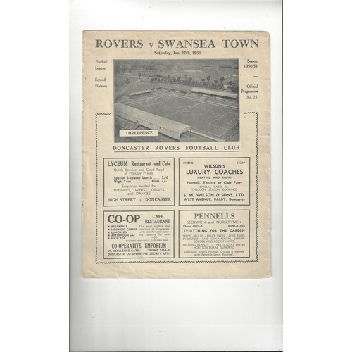 Swansea Away Football Programmes
