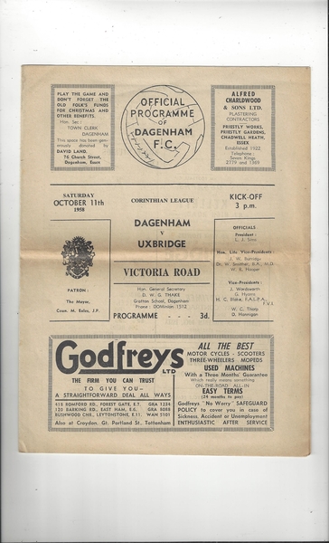 Latest News at Bobs Football Programmes