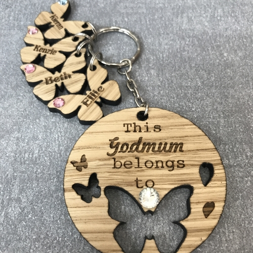 Godmother Keyring