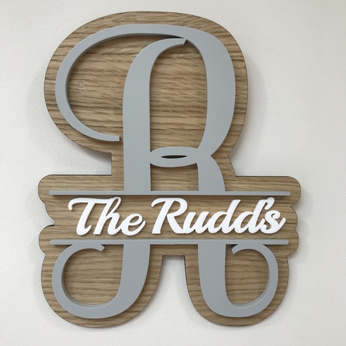 Family Name Monogram