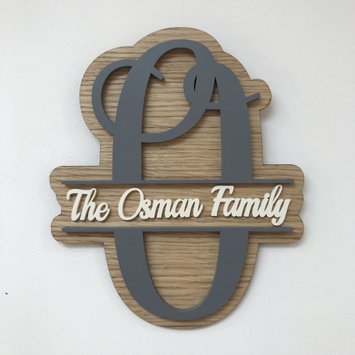 Family Name Monogram