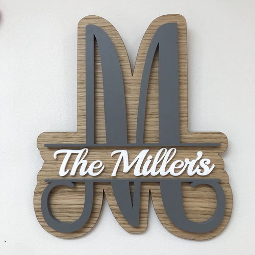 Family Name Monogram