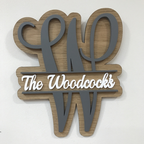 Family Name Monogram