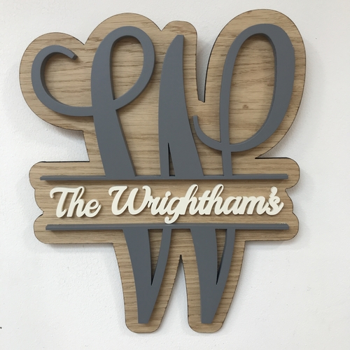 Family Name Monogram