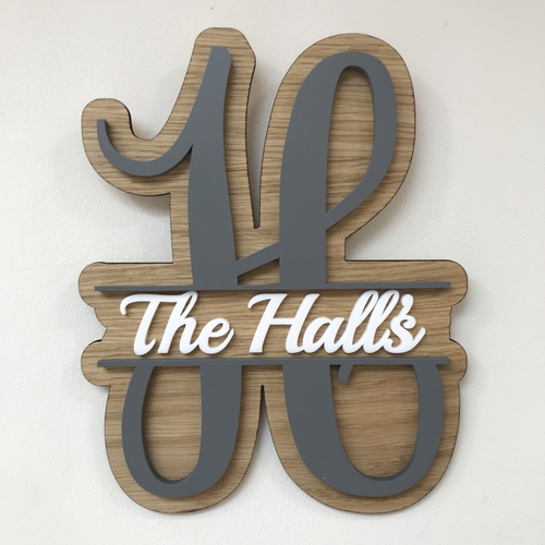 Family Name Monogram