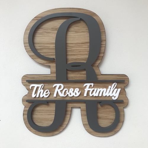 Family Name Monogram