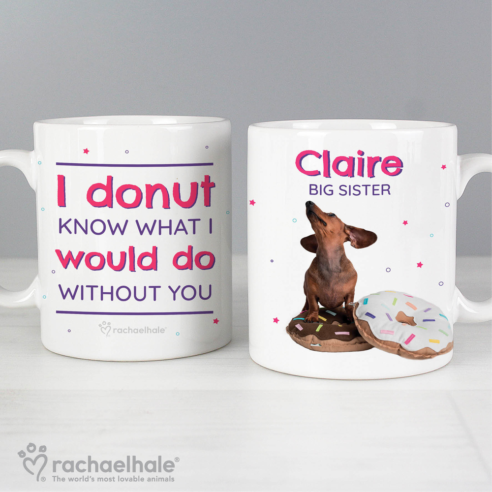 Personalised Rachael Hale 'I Donut Know' Mug