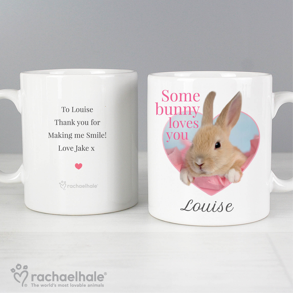 Personalised Rachael Hale 'Some Bunny' Mug