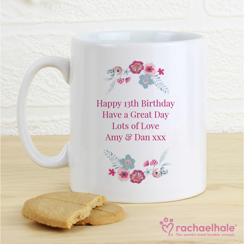 Personalised Rachael Hale Cute Kitten Mug