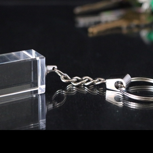 2D Photo Key Ring, 1-2 Persons or Logo