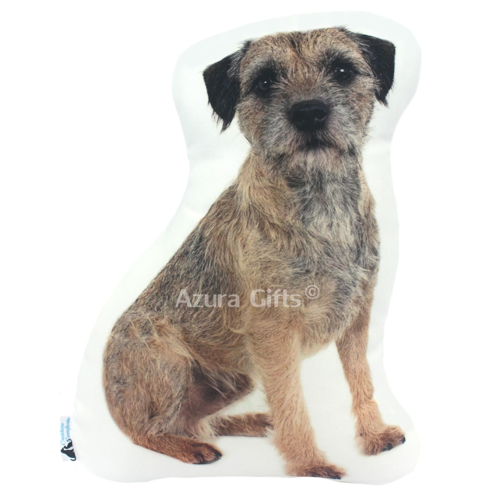 Border Terrier Shaped Dog Cushion