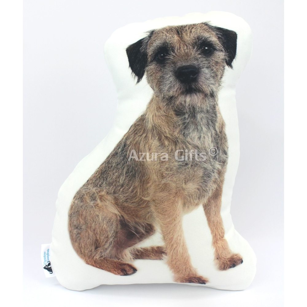 Border Terrier Shaped Dog Cushion