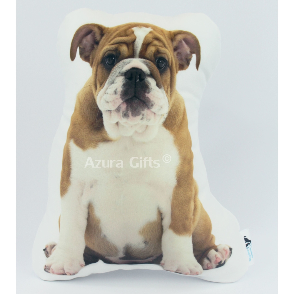 Bulldog Shaped Dog Cushion