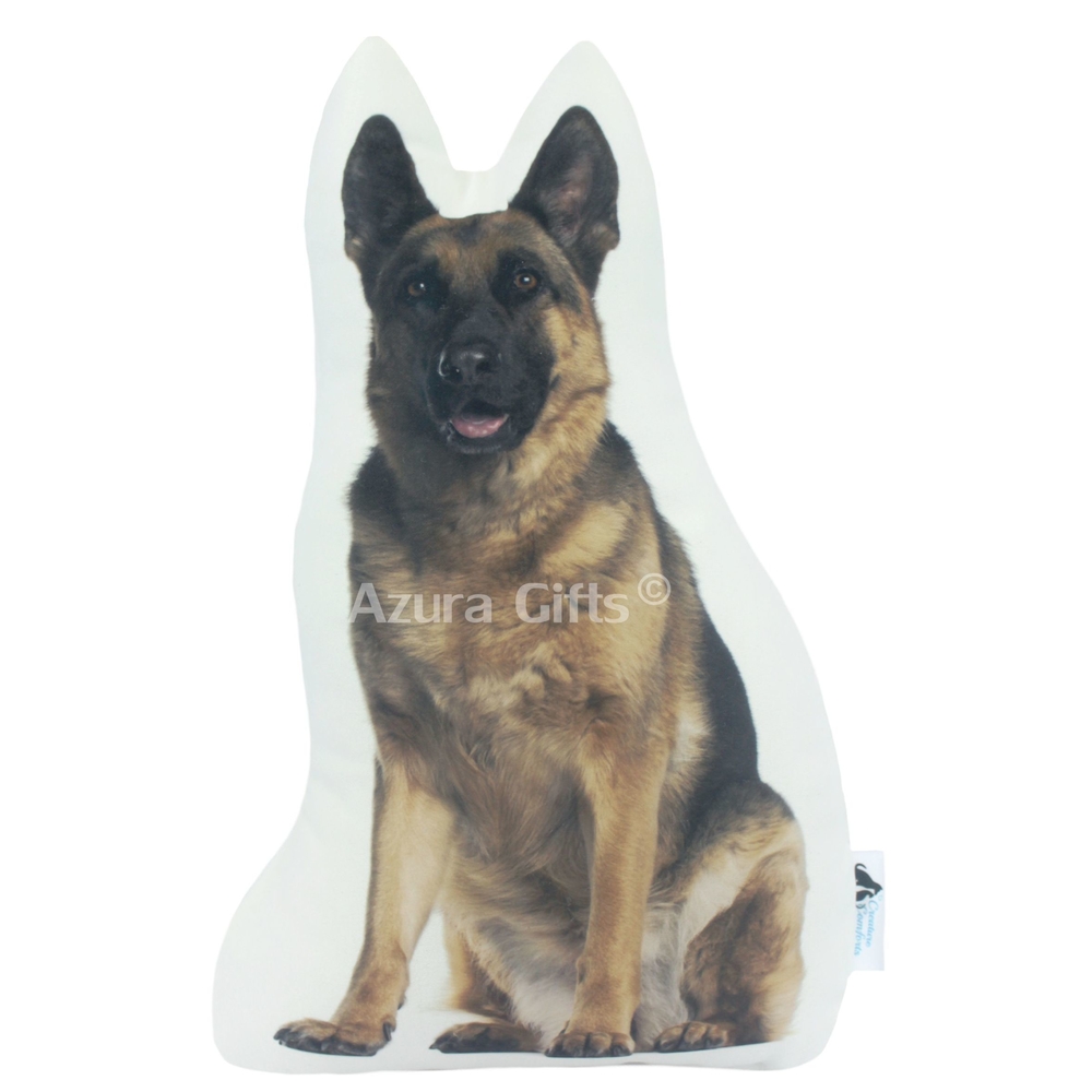 German Shepherd Shaped Dog Cushion