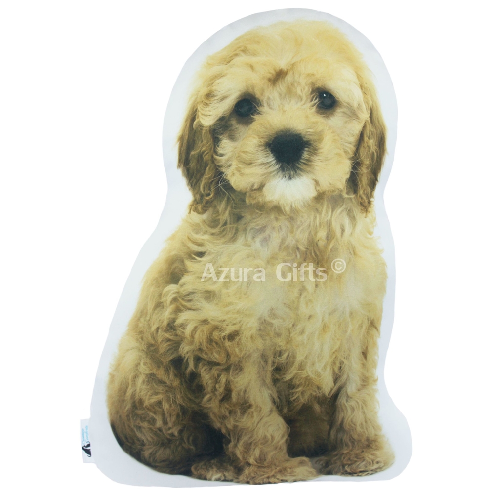 Cockapoo Shaped Dog Cushion