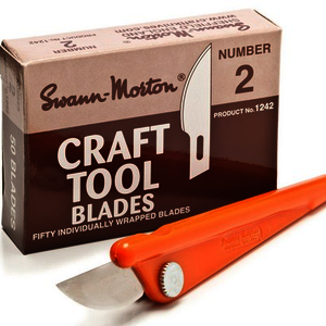 Swann Morton® No.2 Plastic Craft Handles (10 Pack) 1235