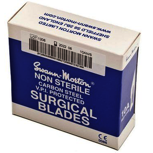 Swann Morton® No.10A Non Sterile Blades (100 Pack) 0102