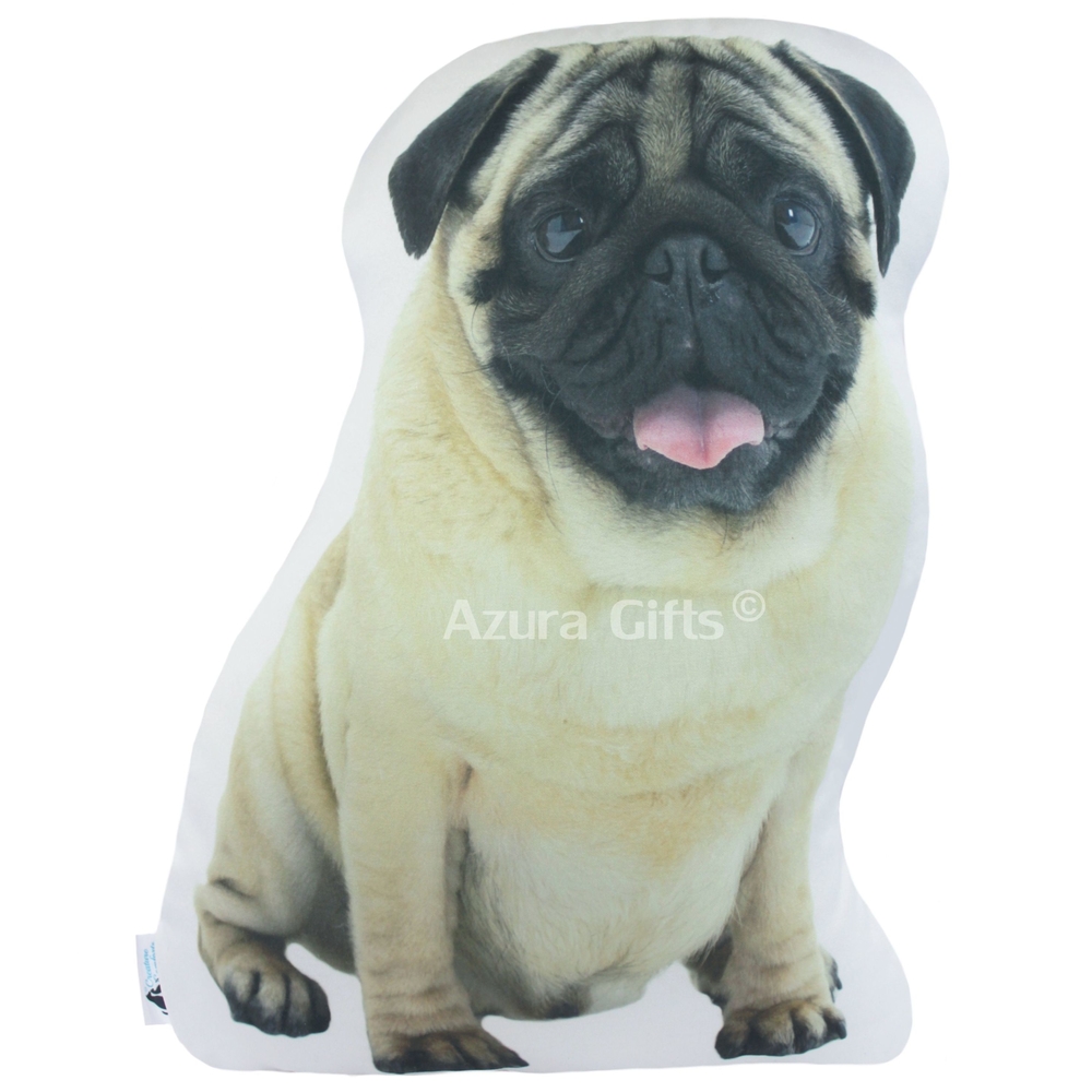 Pug Shaped Dog Cushion