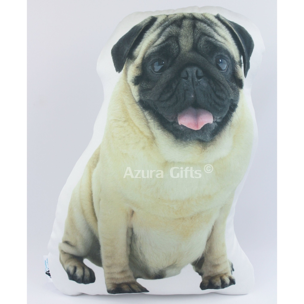 Pug Shaped Dog Cushion