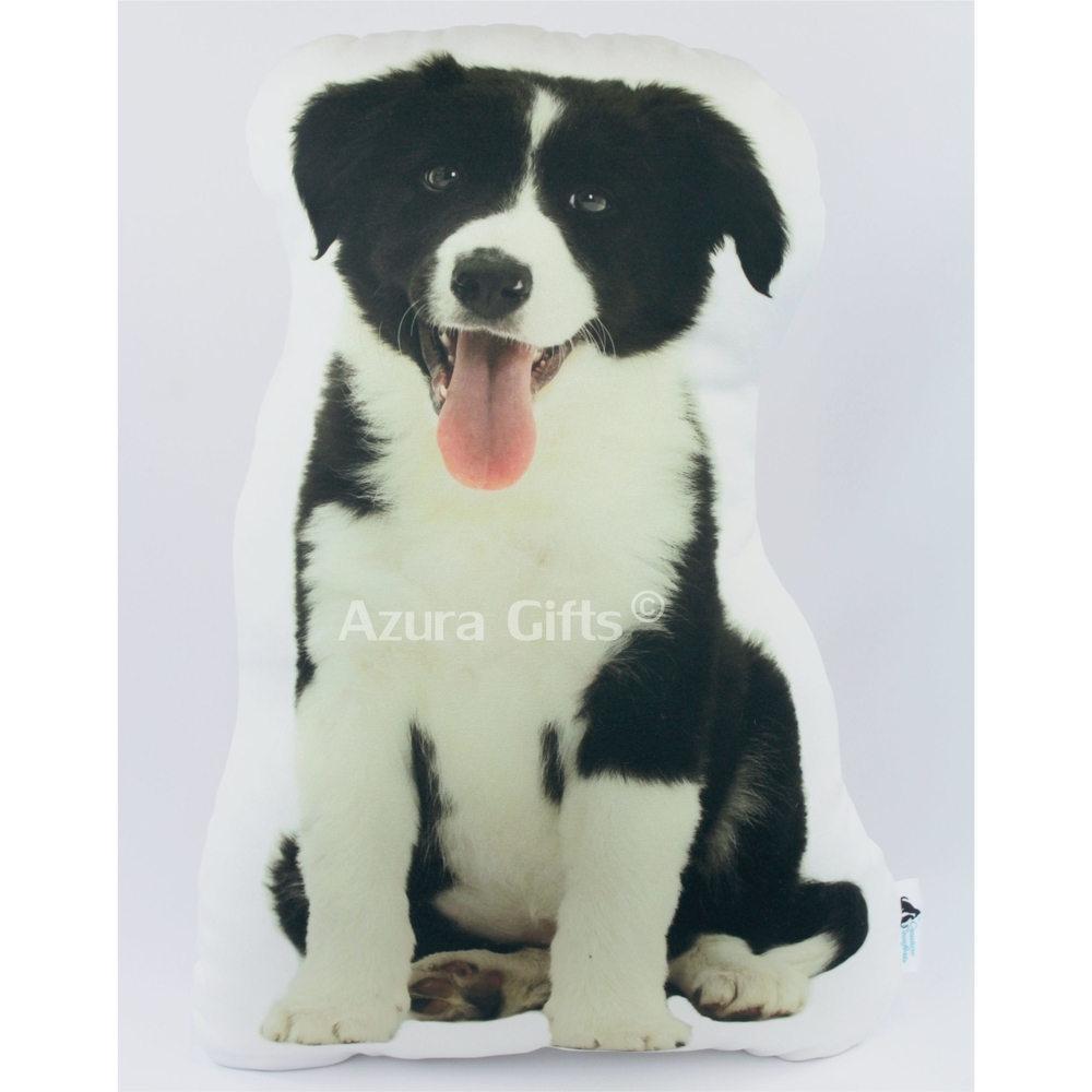 Border Collie Shaped Dog Cushion