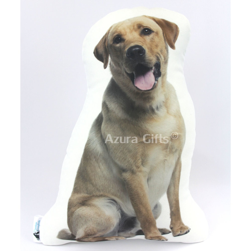 Labrador Retriever Shaped Dog Cushion