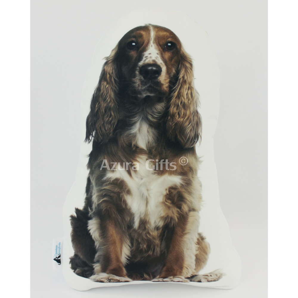 English Cocker Spaniel Shaped Dog Cushion