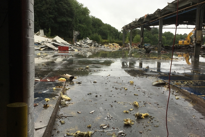 Derwentside, former iron foundry