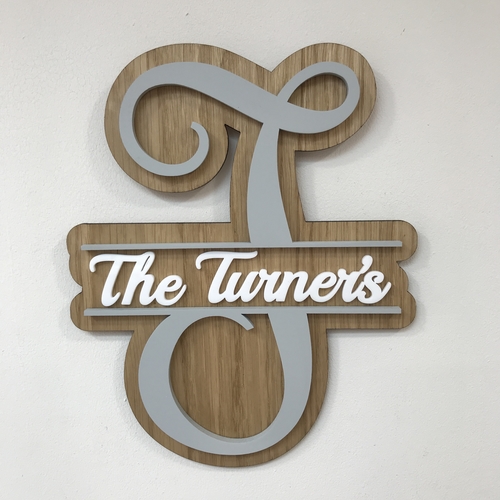 Family Name Monogram