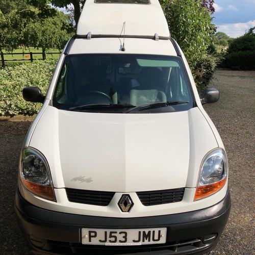 2003(53)reg Renault Kangoo 1.5 DCi Micro Camper Van 2 Berth - 67181 miles