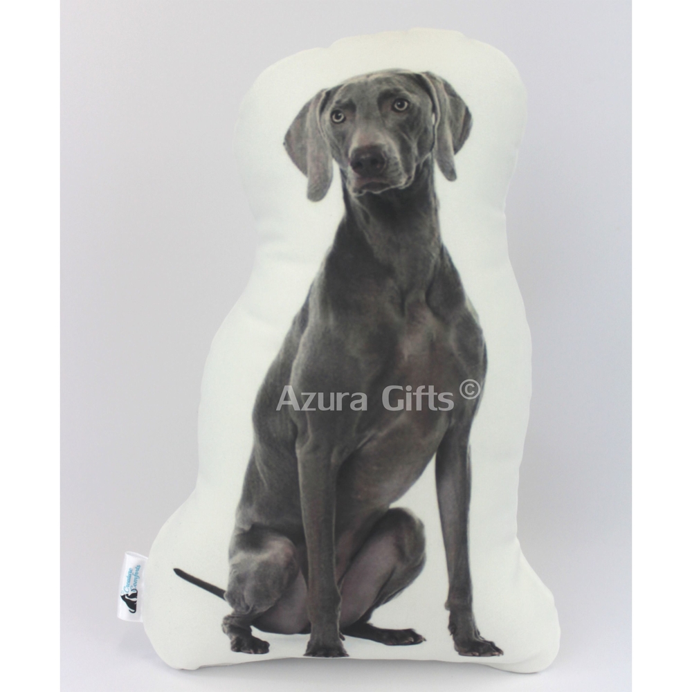 Weimaraner Shaped Dog Cushion