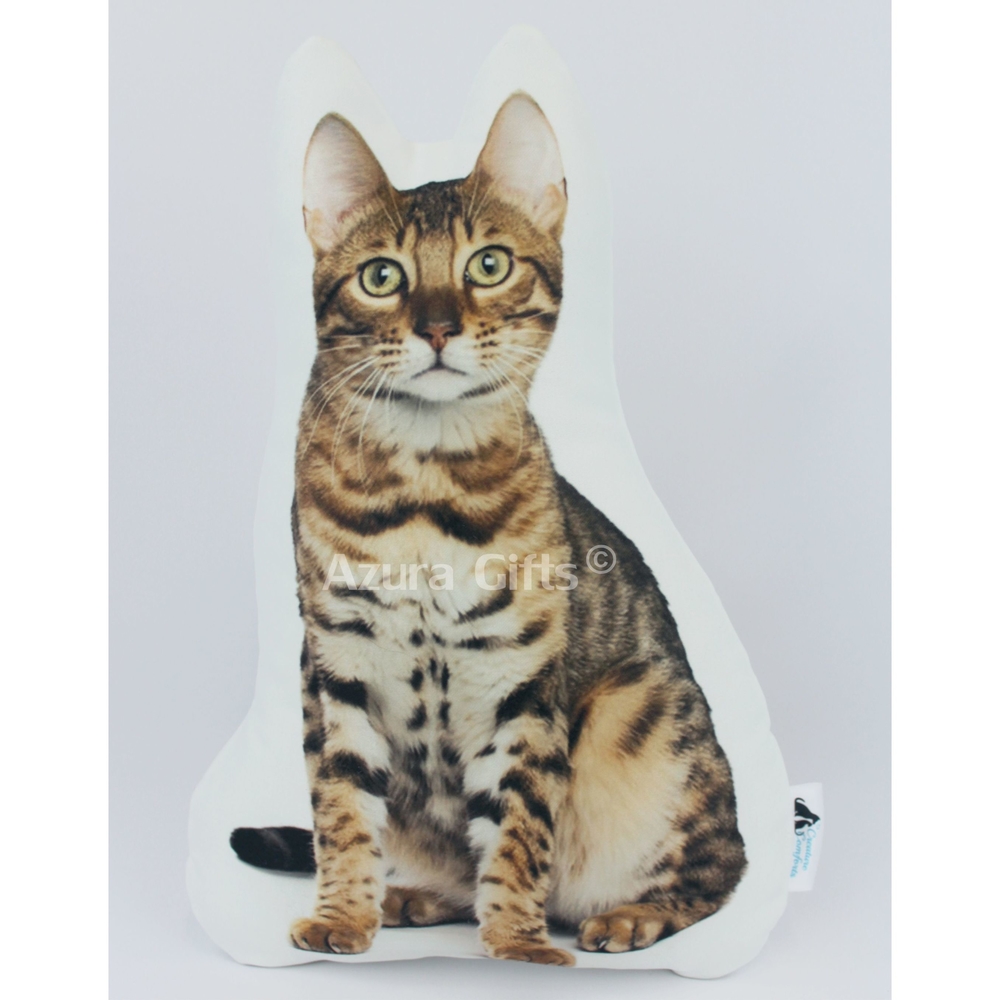 Bengal Shaped Cat Cushion