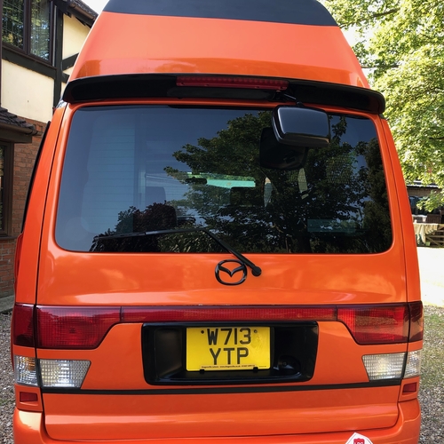 2000(W)reg Mazda Bongo Camper Van 2 Berth 2.0 Petrol Automatic - Orange Metallic