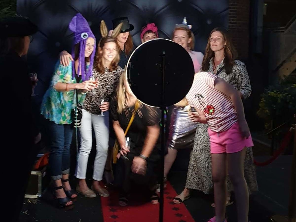 Ring Light GIF Photo Booth