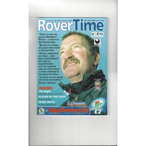 Blackburn Rovers Home Football Programmes