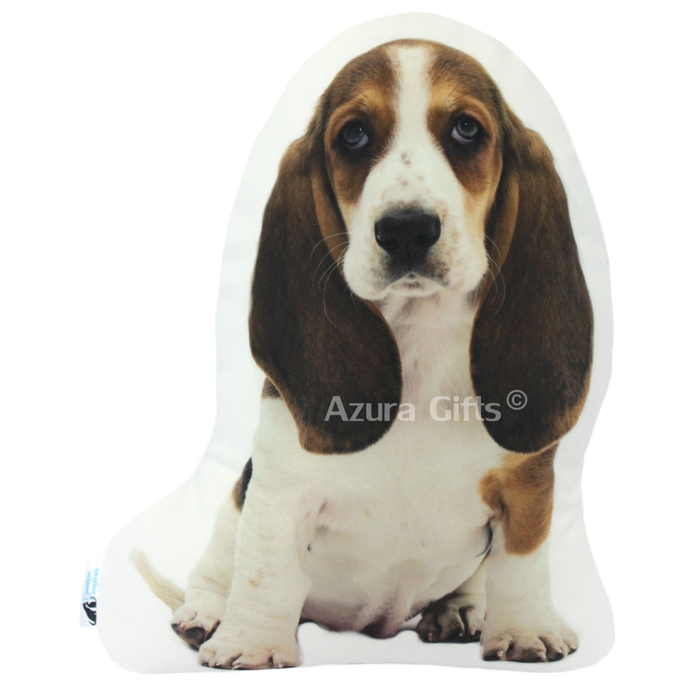 Basset Hound Shaped Dog Cushion
