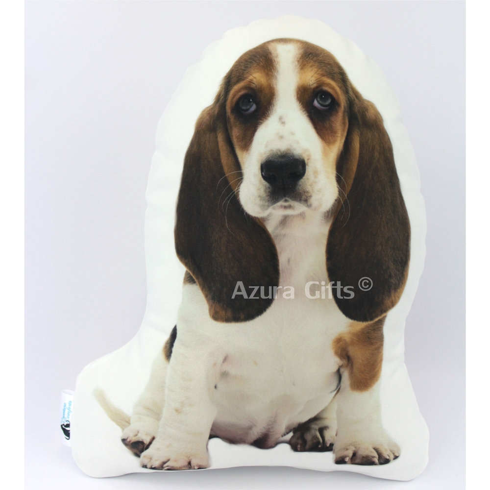 Basset Hound Shaped Dog Cushion