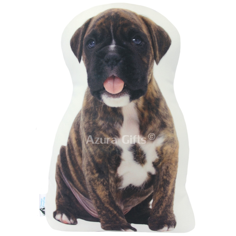 Boxer Shaped Dog Cushion (Puppy)