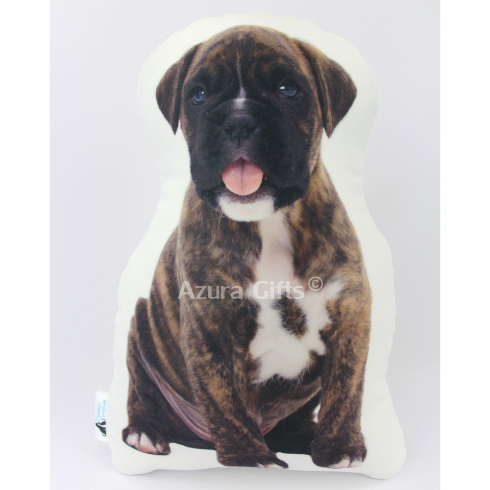 Boxer Shaped Dog Cushion (Puppy)