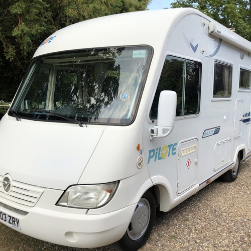 Pilote Galaxy 270 Motorhome 5 Berth Facelift 2003 Fiat Ducato 2.8JTD 42166 Miles