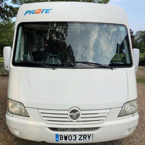 Pilote Galaxy 270 Motorhome 5 Berth Facelift 2003 Fiat Ducato 2.8JTD 42166 Miles