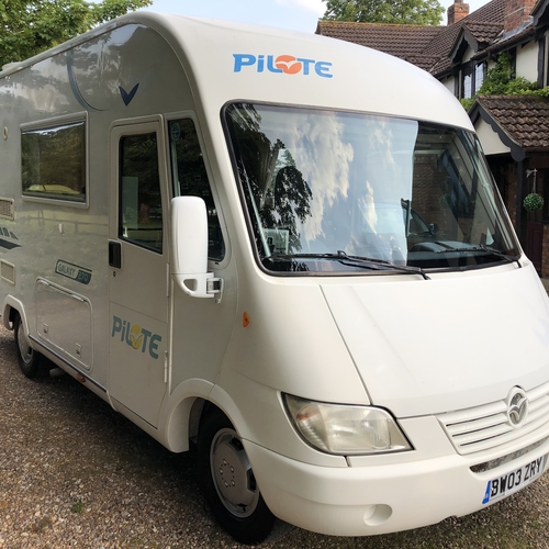 Pilote Galaxy 270 Motorhome 5 Berth Facelift 2003 Fiat Ducato 2.8JTD 42166 Miles